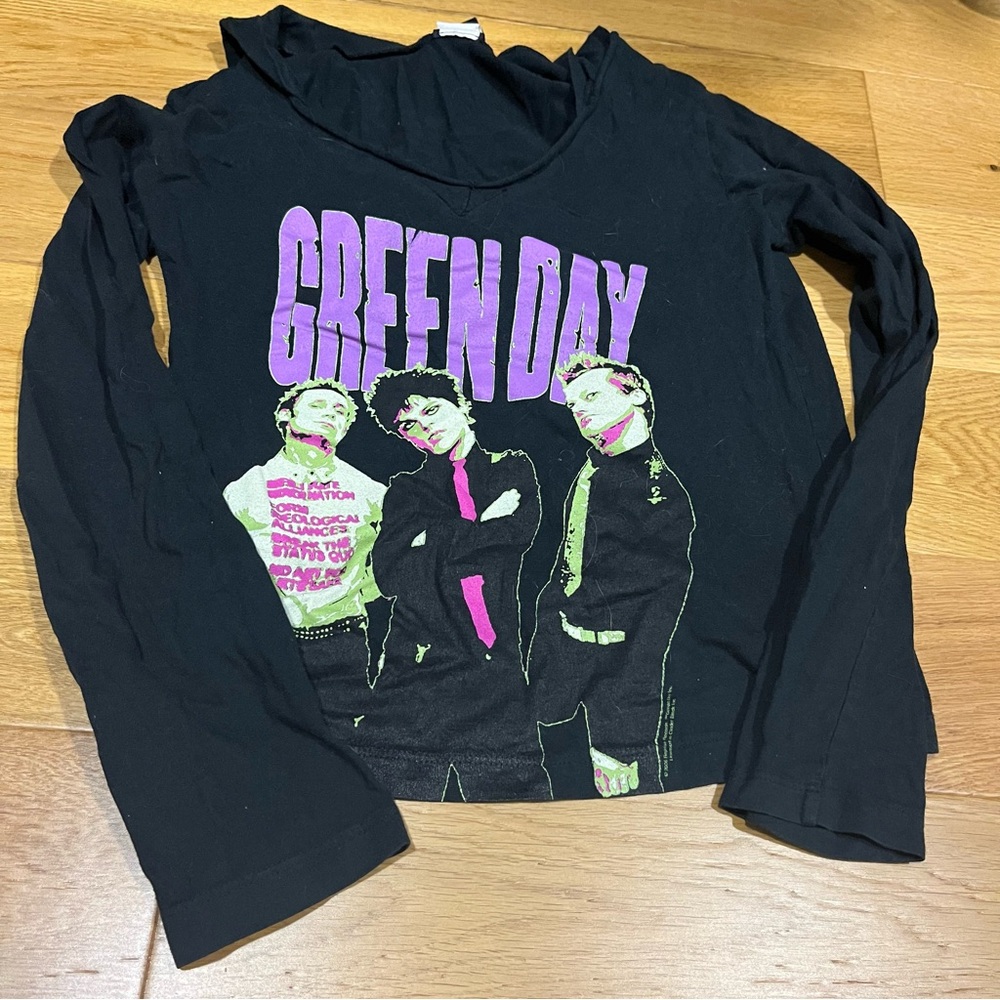Green Day Black Kids Long Sleeve Shirt LAST CHANCE!